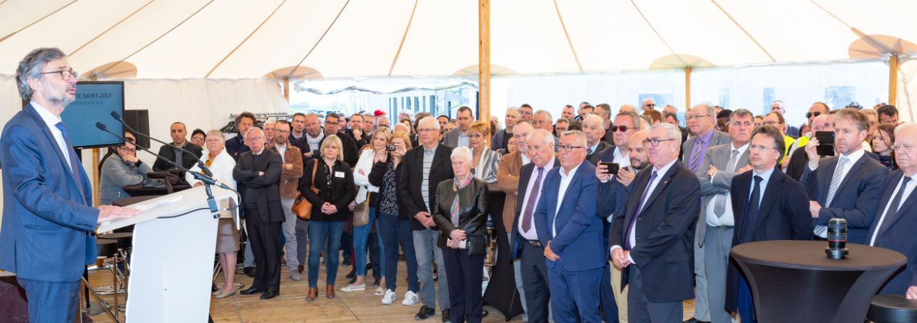 Discours de Claude Saint-Joly, Président de Octeva lors de la Cérémonie de la première pierre au SEVADEC